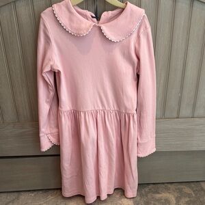 Pink Long-Sleeve Kids Dress- size 6